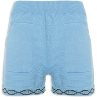 Short Tricot - Azul
