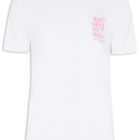 Camiseta Masculina Lindsey - Branco