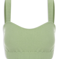 Top Canelado - Verde