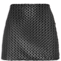 Saia Textura Crochet Craft Foil - Preto