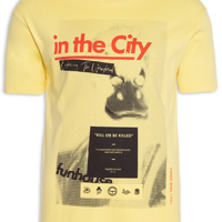 Camiseta Masculina In The City - Amarelo
