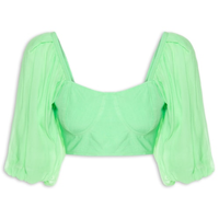 Top Linho - Verde
