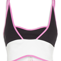Top Color Com Recortes - Branco