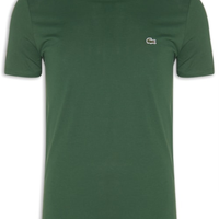 Camiseta Masculina Regular Fit Gola Redonda Em Algodão Pima - Verde