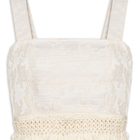 Top Cropped Raissa - Off White