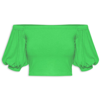 Blusa Feminina Canelada - Verde