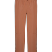 Calça Like Leather Emborrachada - Bege