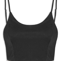 Blusa Feminina Cropped Strass - Preto