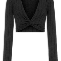 Blusa Feminina Canelada - Preto