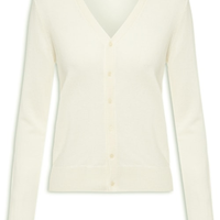 Cardigan Feminino Puro Cashmere - Off White