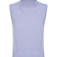 Blusa Feminina Gola Alta Puro Cashmere - Roxo