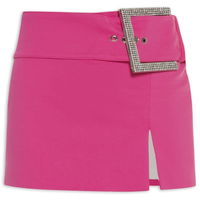 Saia Feminina Curta Maxi Fivela - Rosa