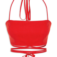 Top Linho - Vermelho