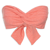 Top Cropped Malha Tricot - Laranja
