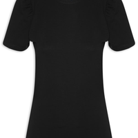 Camiseta Feminina New Puff Mc - Preto