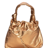 Bolsa Feminina Sophie Soft Metalizado - Dourado