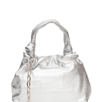 Bolsa Feminina Sophie Soft Metalizado - Prata