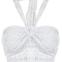 Top Lurex Celebrar - Cinza