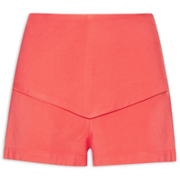 Blusa Feminina Cropped Tricot - Amarelo