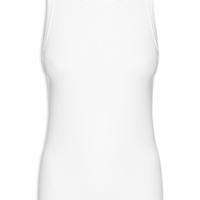 Regata Feminina Ribana Vintage Tank - Off White