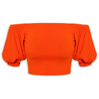 Blusa Feminina Canelada - Laranja