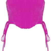 Top Corset Tomara Que Caia - Rosa