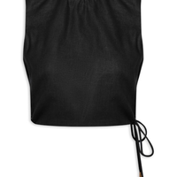 Blusa Feminina Amarração Lateral - Preto