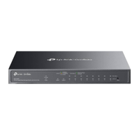 Switch Gerenciável TP-Link ES210GMP Gigabit 10 Portas C/8 Portas POE+