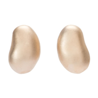 Brinco Feminino Of Larmod Pino Em Metal - Dourado