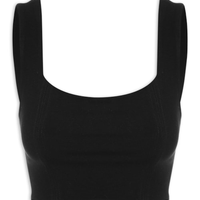 Top Estruturado Bandagem - Preto