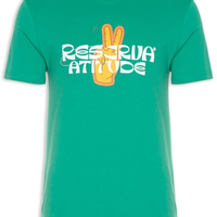Camiseta Estampada Atitude - Verde