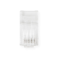 Conector RJ45 Plus Cable CAT.5 LA-CAT5E C/ 100 Peças