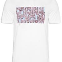 Camiseta Masculina Original Estampada - Off White
