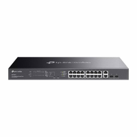 Switch Gerenciável Omada by TP-Link 20 Portas Gigabit Easy C/16 Portas PoE+ - ES220GMP