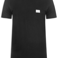 Camiseta Masculina Gola V - Preto
