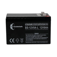 Bateria Selada Coletek Energia BS-12V9A-L Chumbo P/Nobreak 12Vx9Ah