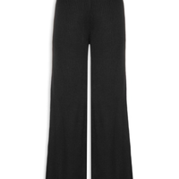 Calça Feminina Tricot Canelado - Preto