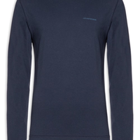 Camiseta Masculina Manga Longa Heavy Knit - Azul