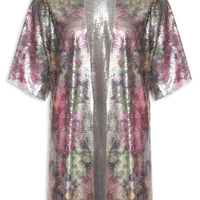 Kimono Carnaval Paetê - Rosa