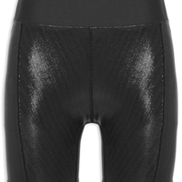 Short Feminino Rib Shine - Preto
