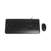 Kit Teclado e Mouse C3Tech KT-200BK USB ABNT2 2000 DPI Preto