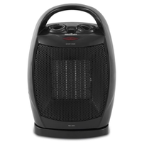 Aquecedor de Ambiente Elétrico Britânia AB1600P Ceramic, Preto - 220 Volts