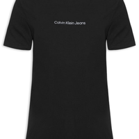 Camiseta Masculina Manga Curta Logo Centralizado - Preto
