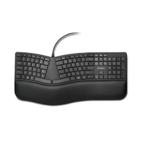 Teclado Membrana Kensington Pro Fit Ergonômico c/Fio Preto