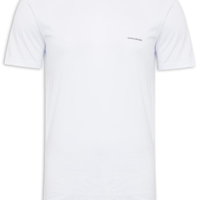 Camiseta Masculina Cjk Logo Básico Peiito - Branco