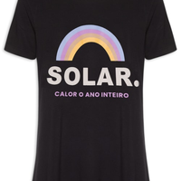 Blusa Silk Solar - Preto