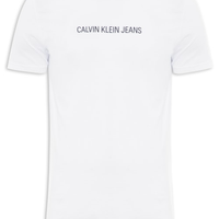 Camiseta Masculina Logo Centralizado - Branco