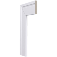 Guarnição Poliestireno Santa Luzia Branco, 5 cm - 21656