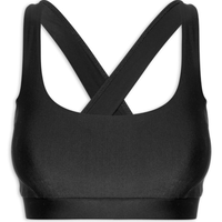 Top Alça Cruzada Liso - Preto