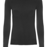 Blusa Feminina De Manga Longa - Preto